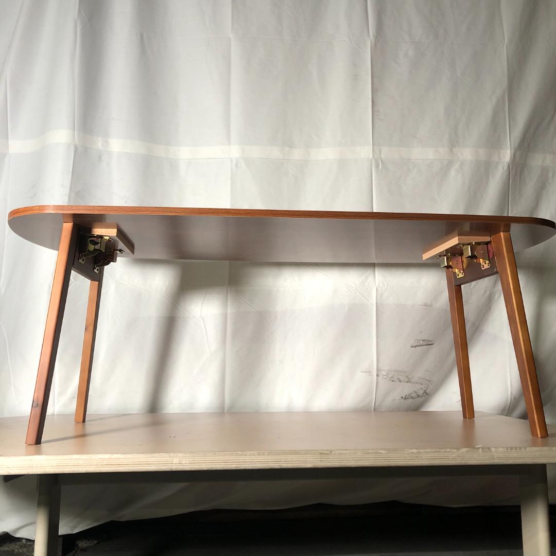 QD-WST ローテーブル センターテーブル 折り畳みテーブル 折れ脚センターテ