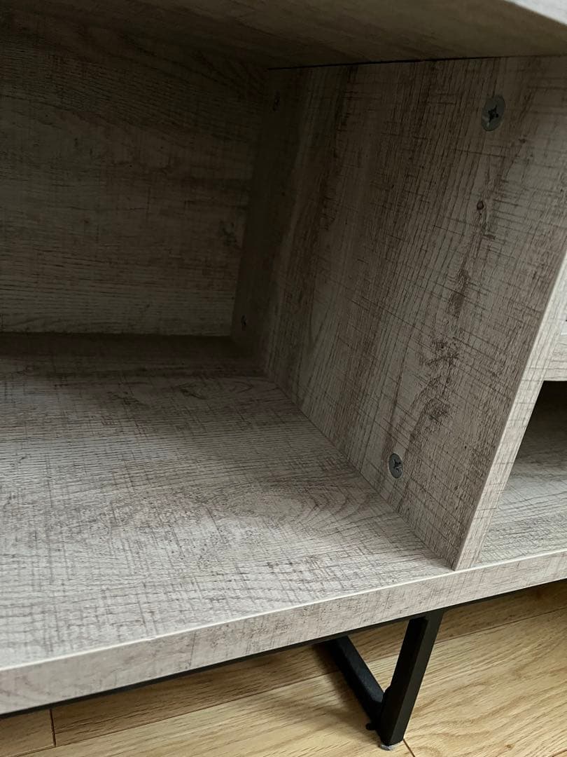 LOWYA ローボード テレビ台 横幅180 スチール脚