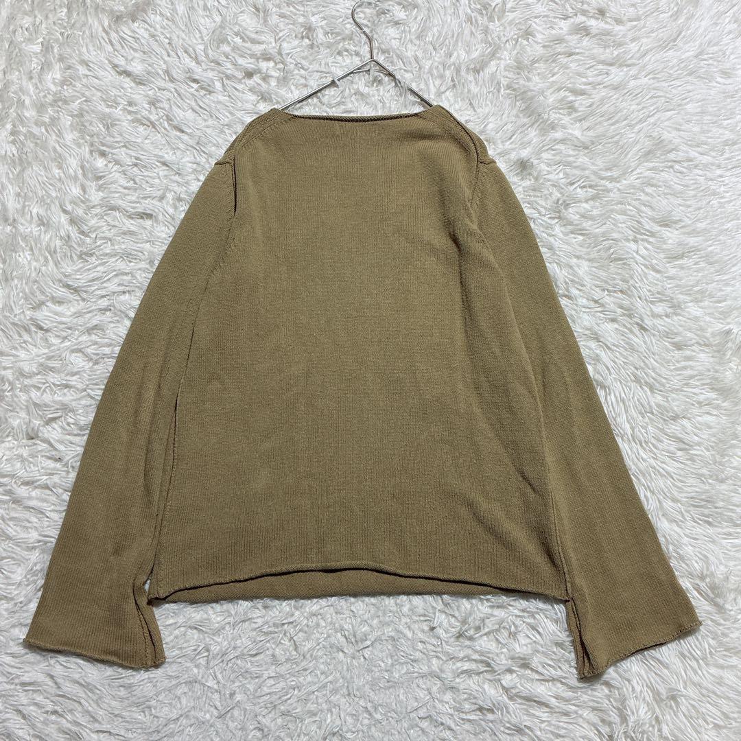 希少⭐️ワイズ 長袖ニット　編み込み　袖口フレア　変形　ヨウジヤマモト　サイズ3