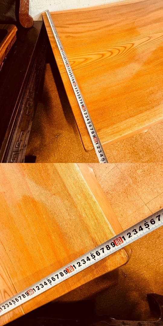欅の一枚板ビッグサイズ ローテーブル