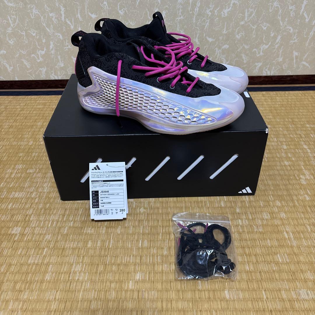 シューズ(男性用) adidas ANTHONY EDWARDS 1 LOW