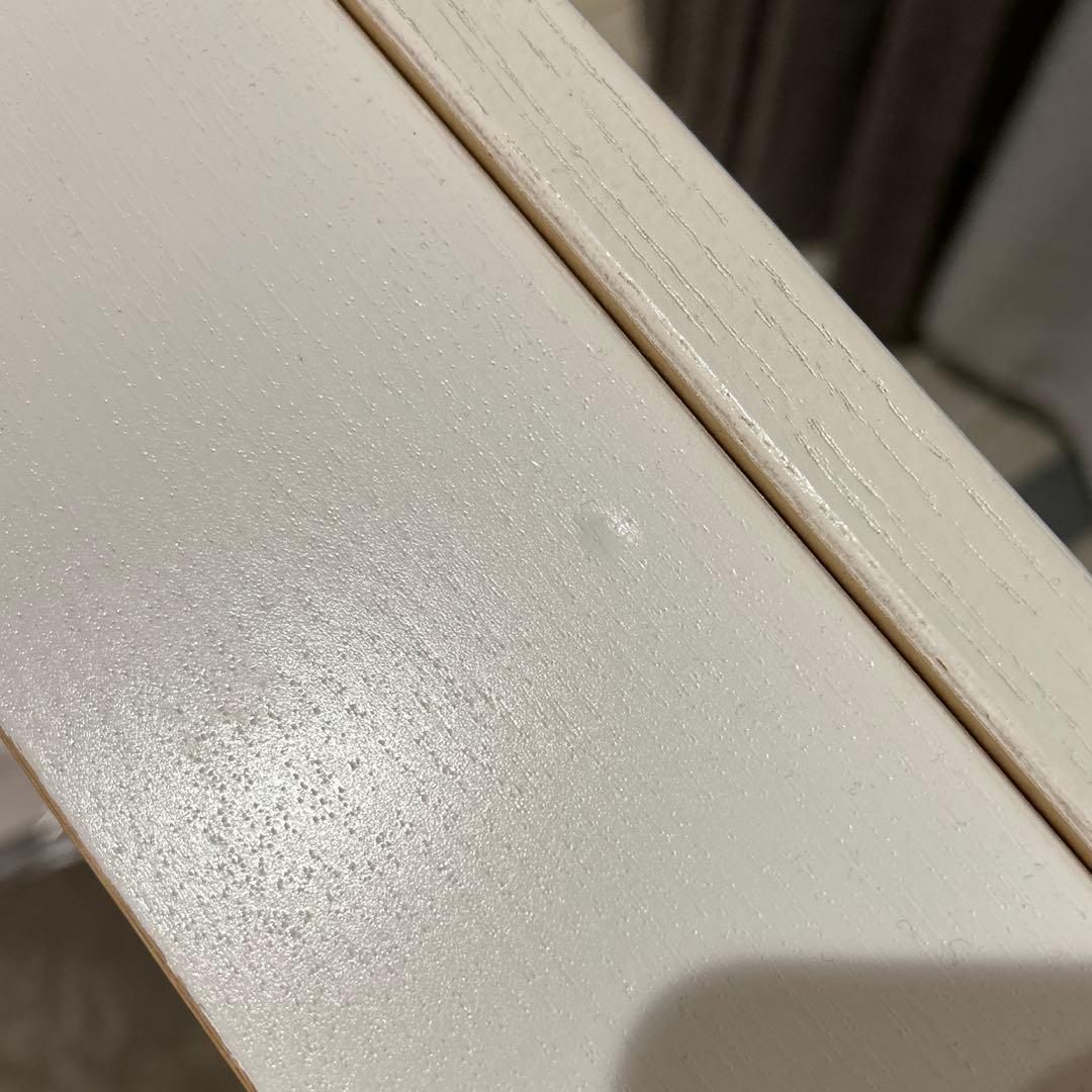 送料込み！IKEA ダイニングテーブル 伸長式 120/180x75 cm 白