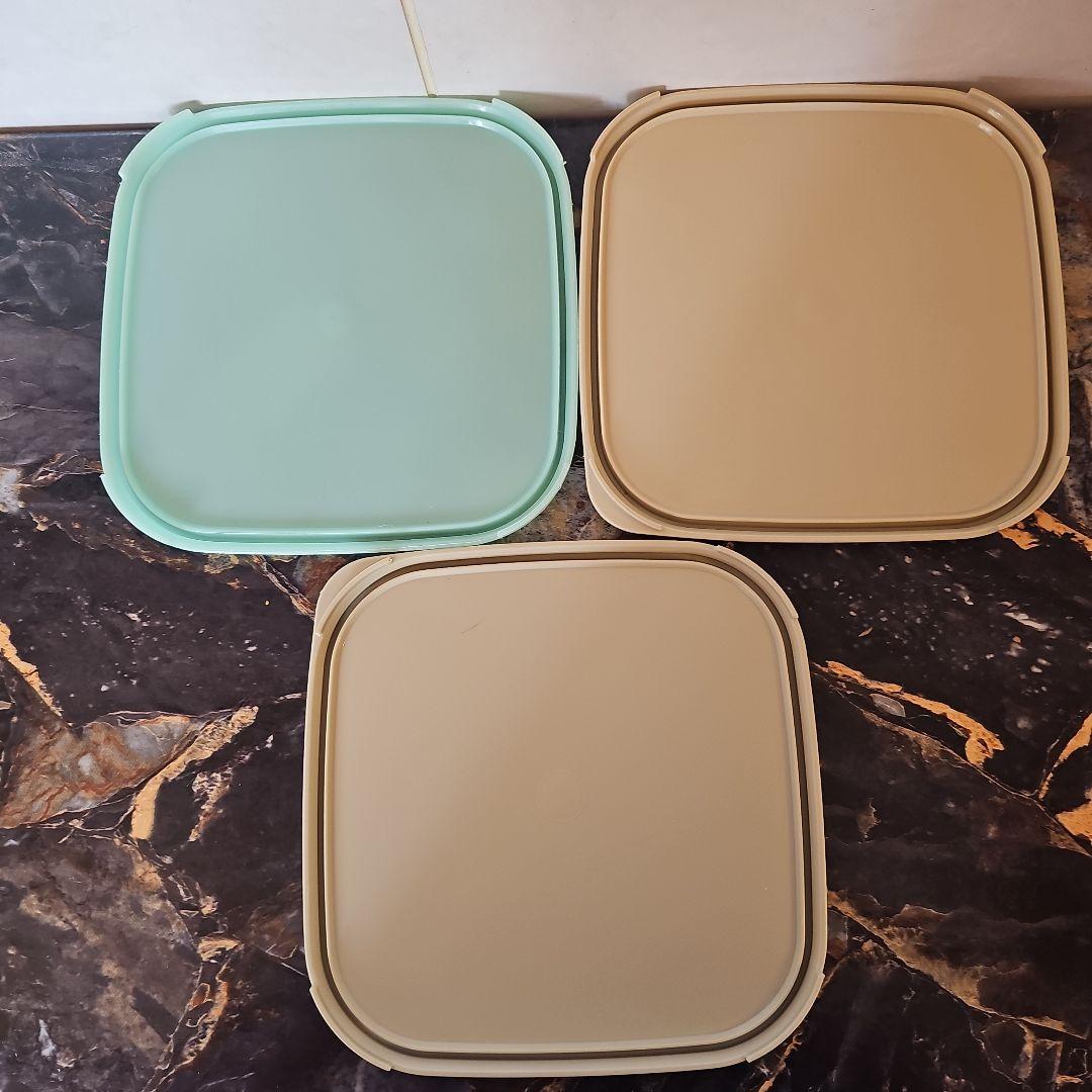 タッパーウェア四角容器7個組