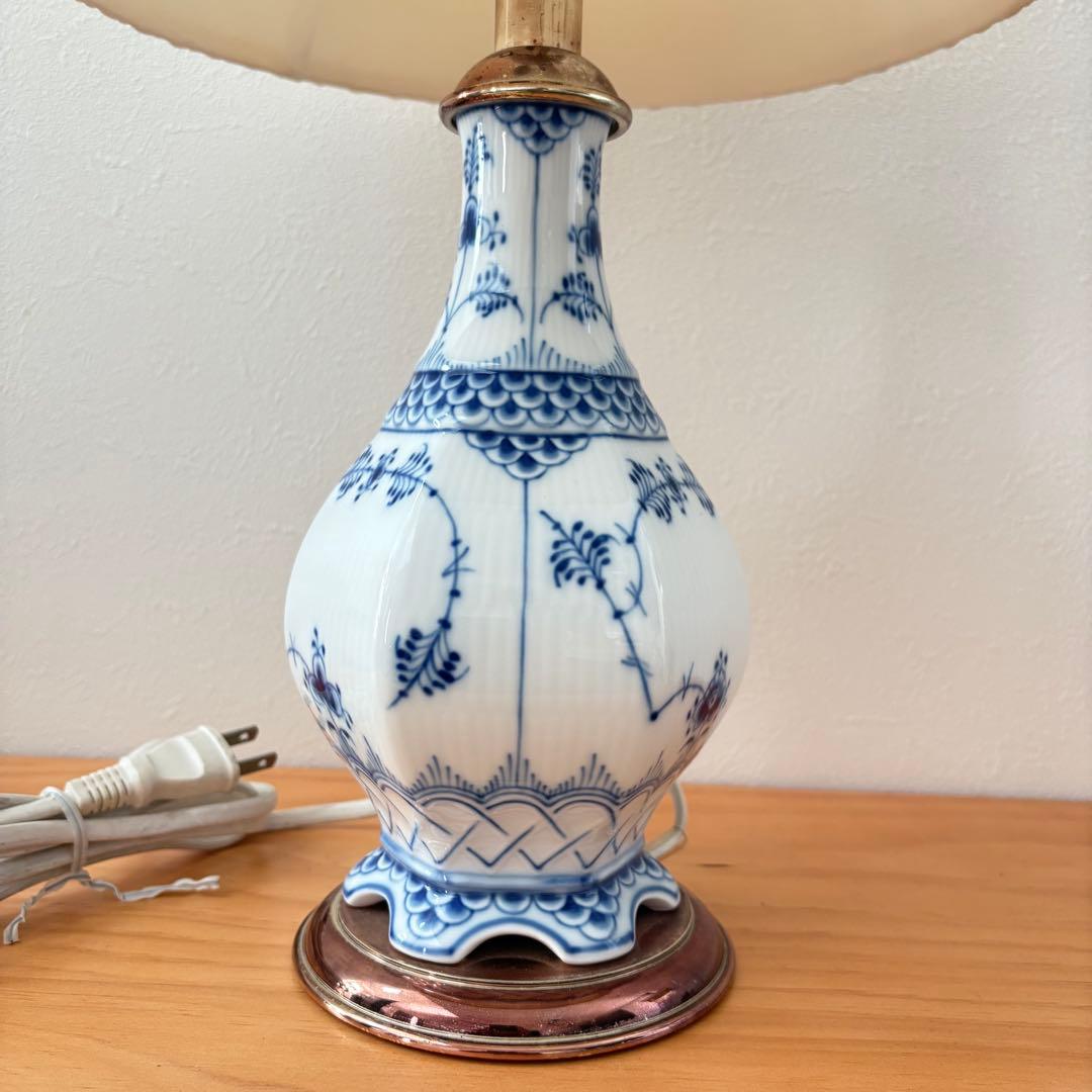 ロイヤルコペンハーゲン ブルーフルーテッド フルレース ヤマギワ照明