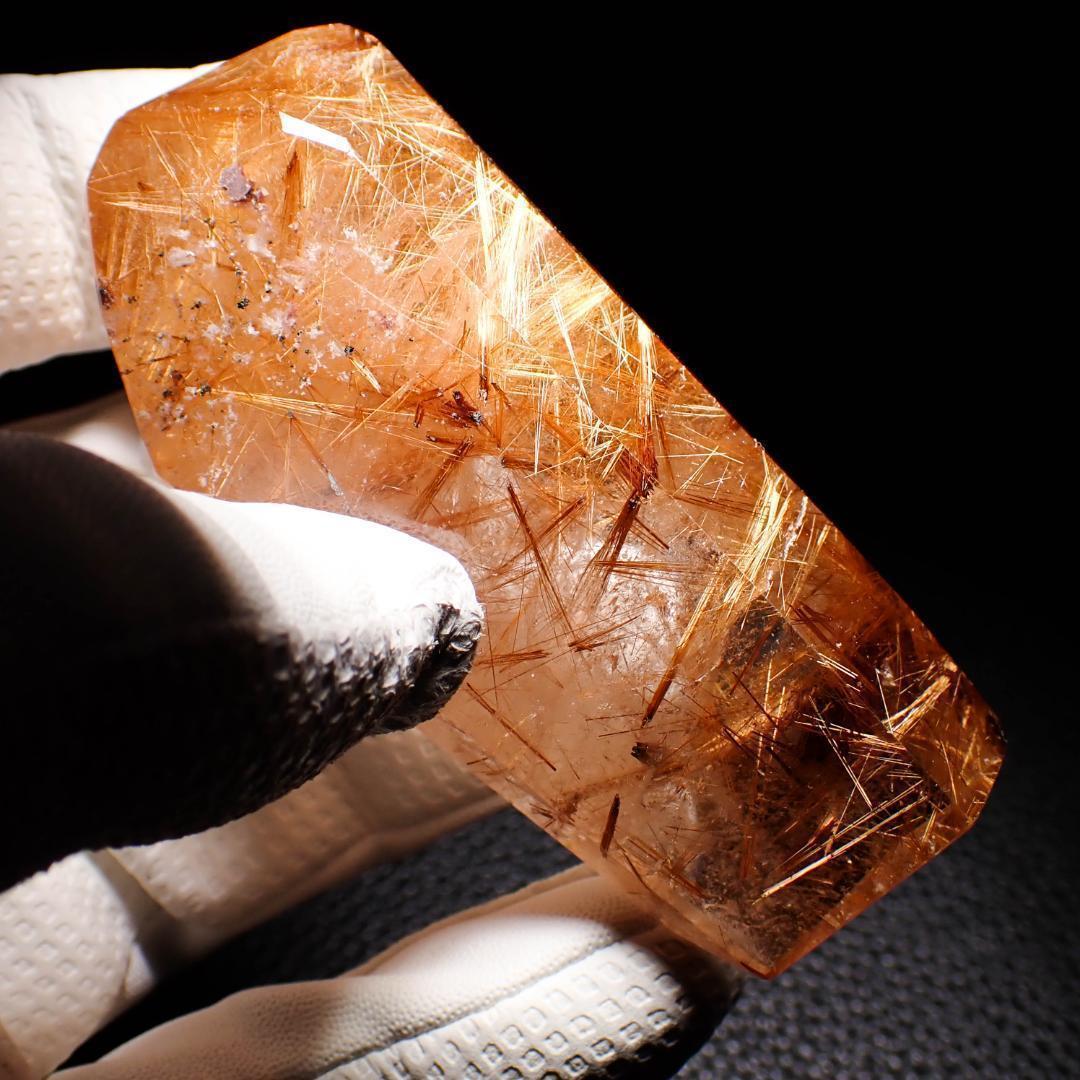 天然石 ゴールドルチル 05 鉱物標本 原石 結晶 水晶 風水 パワーストーン