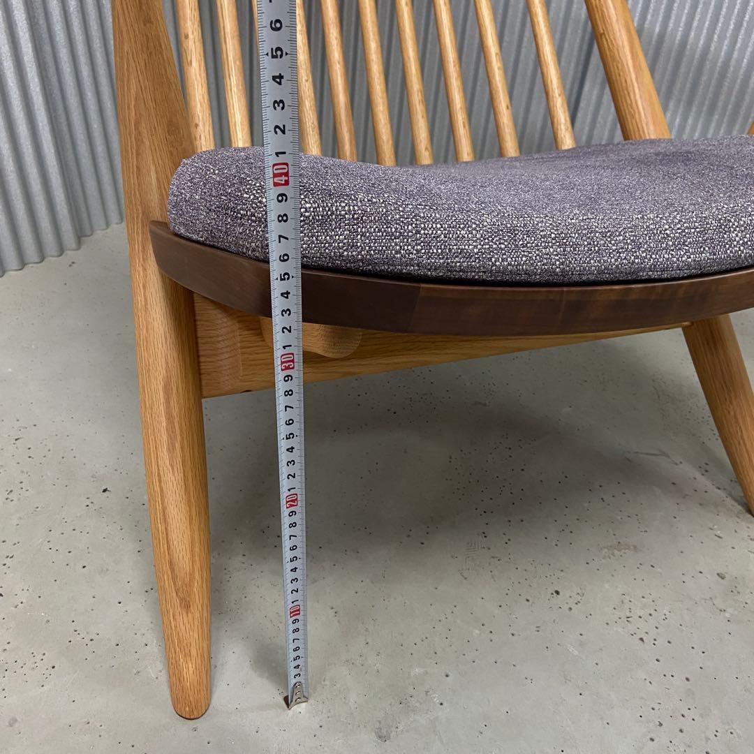 柏木工（KASHIWA）シビルイージーチェア CC54K9 飛騨家具　②