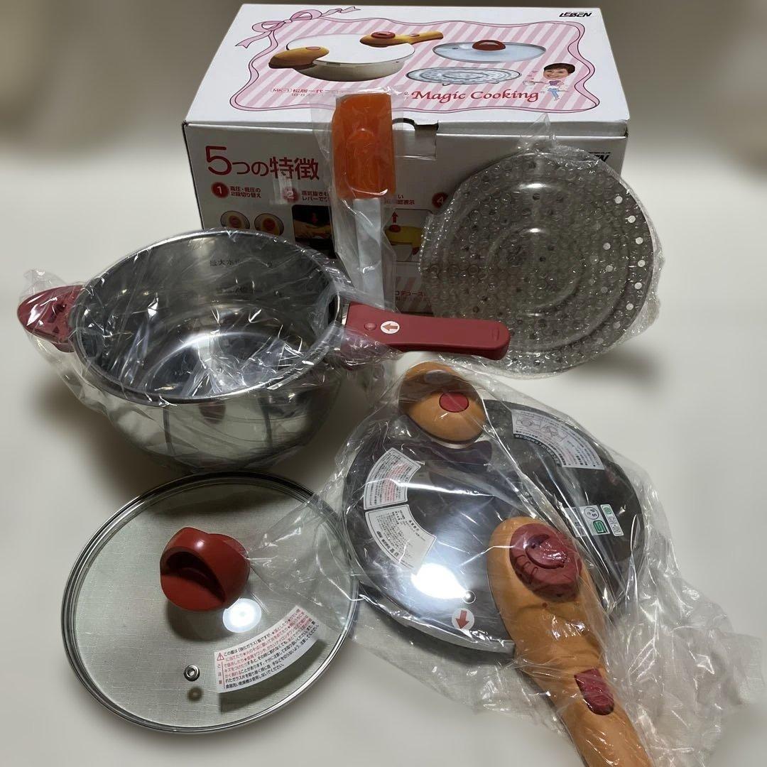 【新品未使用】　松居一代　圧力鍋 マジッククッキング　3ℓ