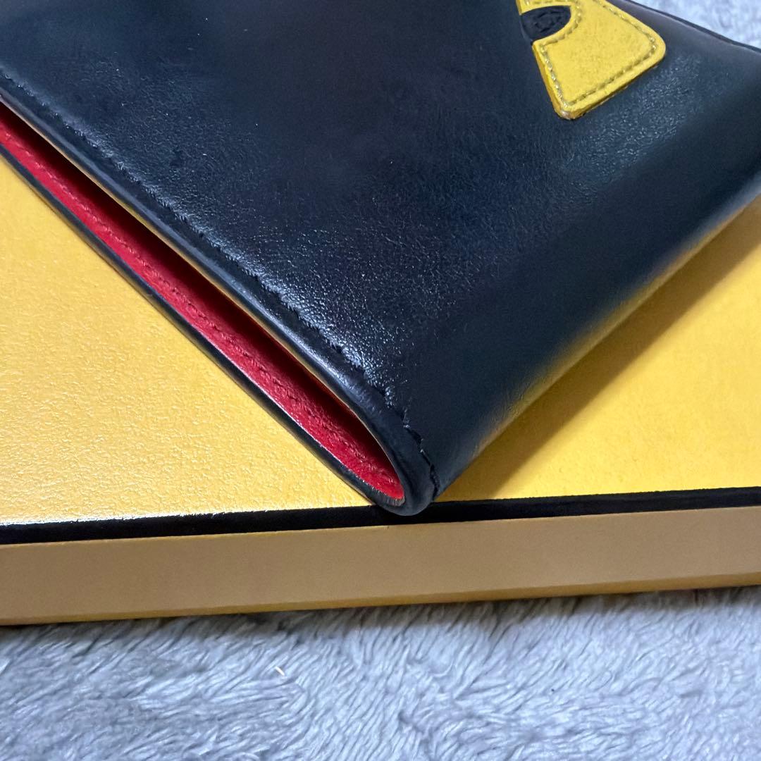 フェンディ モンスター 二つ折り財布