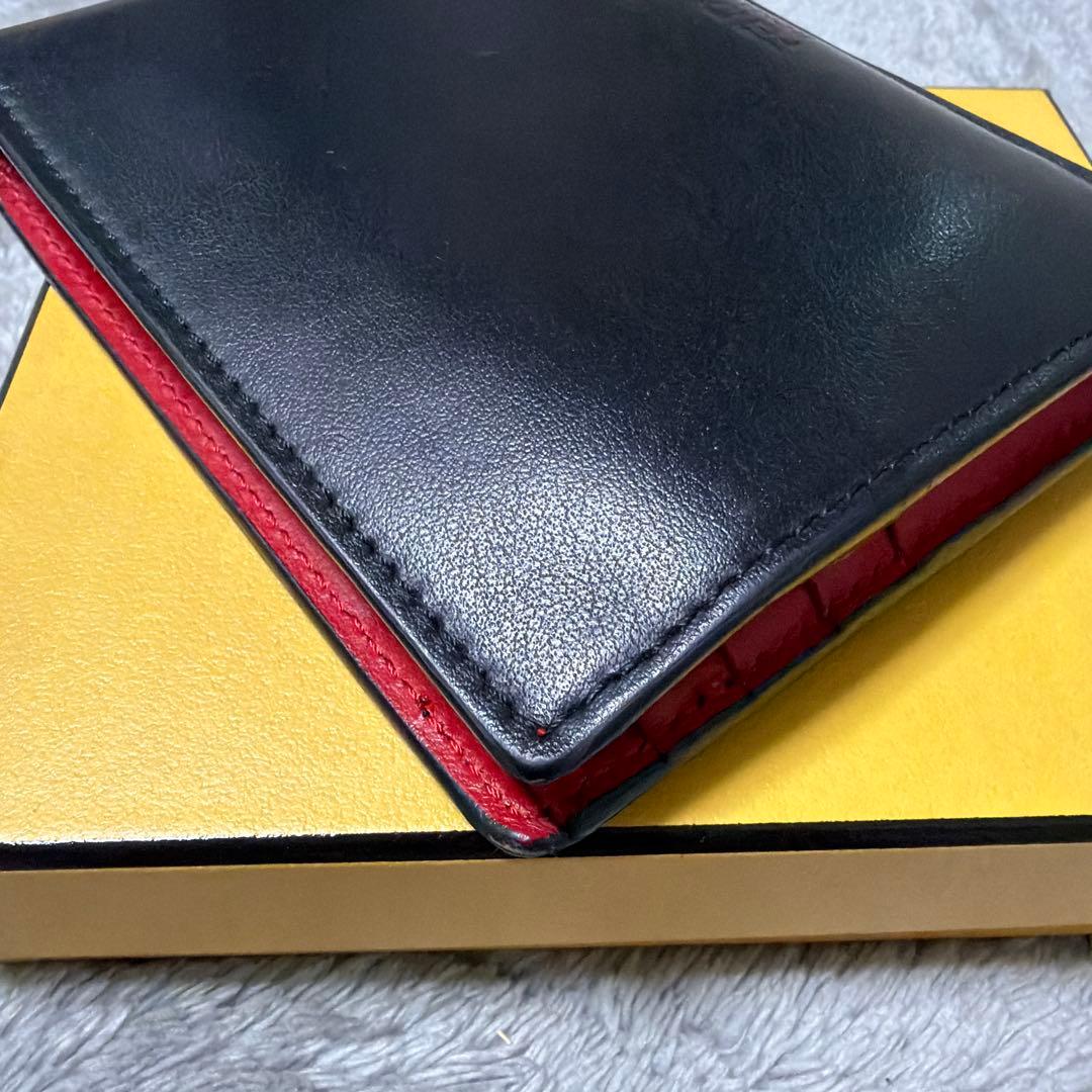 フェンディ モンスター 二つ折り財布