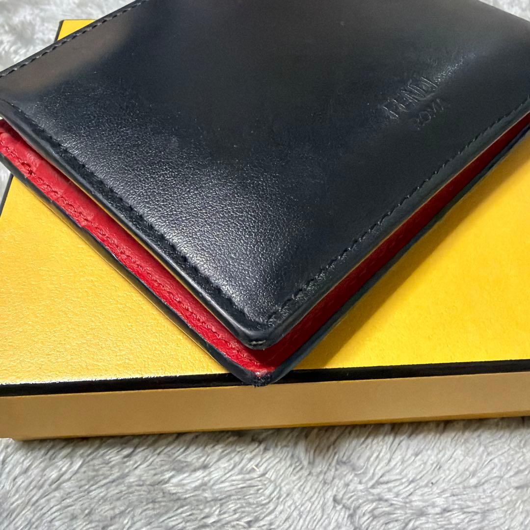 フェンディ モンスター 二つ折り財布