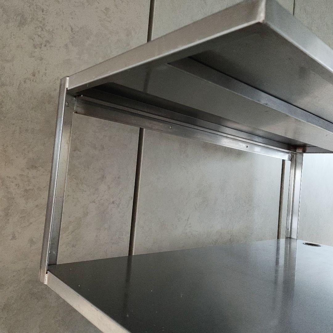 多用途　ステンレス食器棚　吊り下げ棚