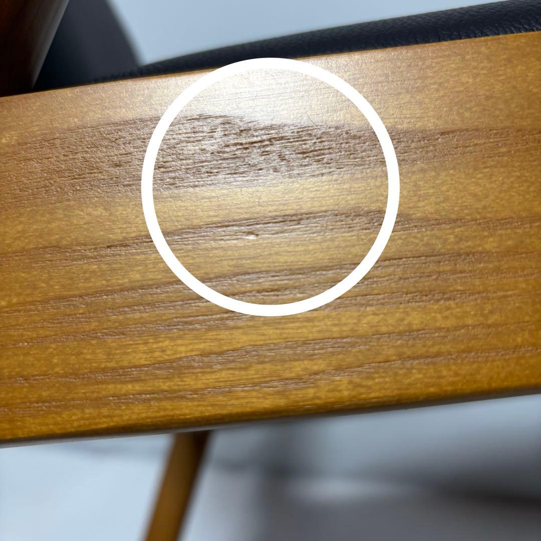 【完成品】ダイニングチェア　ブラウン×ブラック