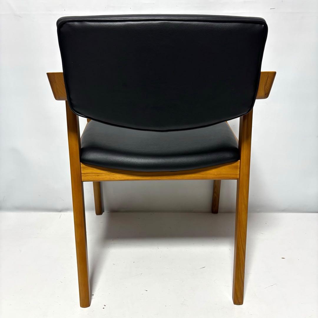 【完成品】ダイニングチェア　ブラウン×ブラック