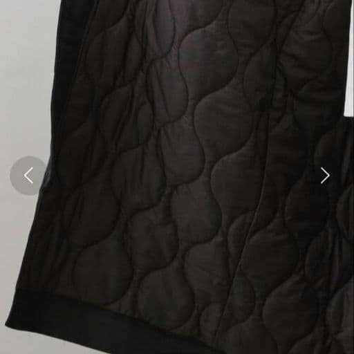 大きい 新品 アンタイトル 中綿 ロング MA-1 黒 サニークラウズ 23区