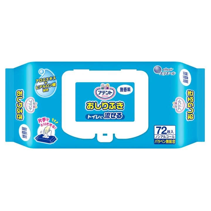 大王製紙　エリエール　トイレに流せるおしりふき　48個セット