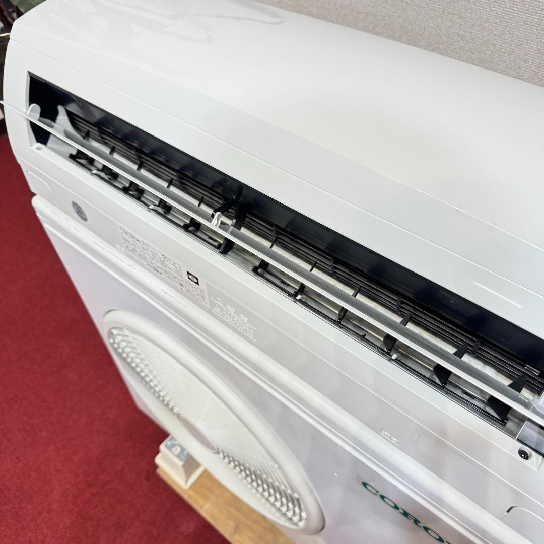 超美品コロナエアコン　2019年製　18畳用　洗浄済み　ポンプダウン済