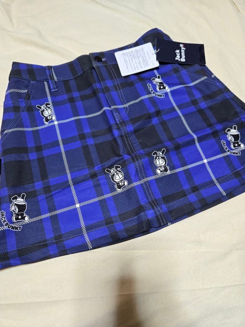 ジャックバニー　ドラえもん　パープル　ゴルフウェア　スカート　M　サイズ　1