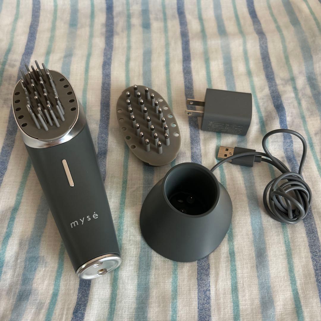 mysé MS-82Gスカルプリフトアクティブプラス美顔器 充電器・スタンド付き