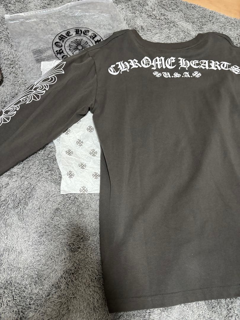 CHROME HEARTS 長袖カットソー グレー
