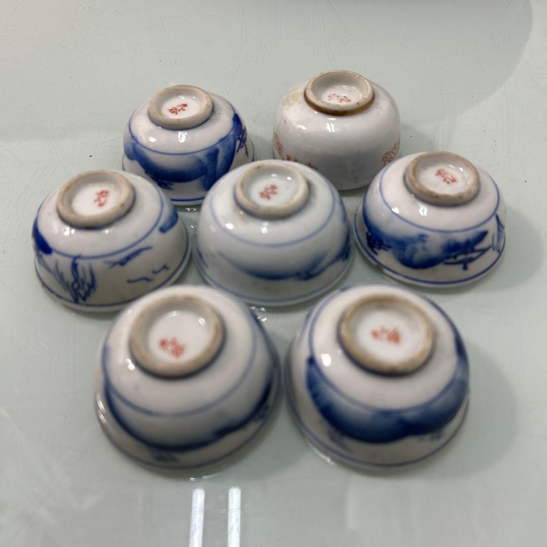 ☆九谷焼煎茶器　古鈴　茶櫃　茶托　酒器☆