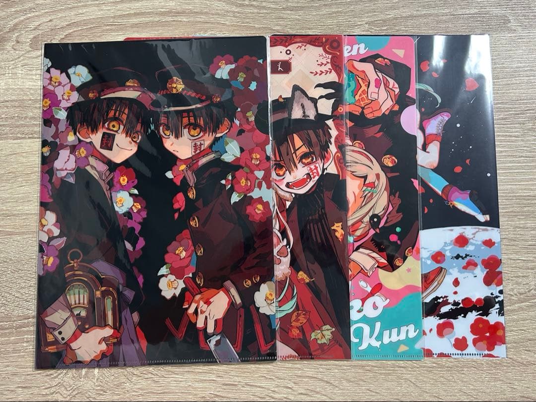 地縛少年花子くん クリアファイル 5枚セット