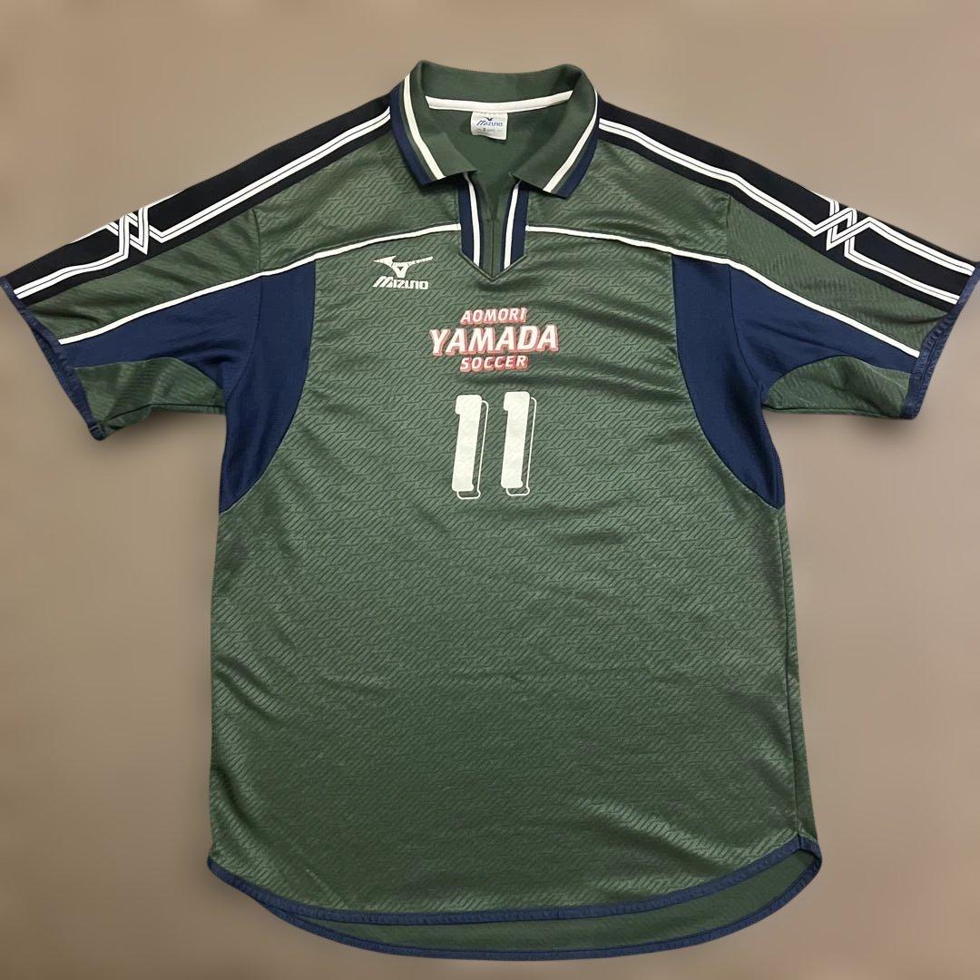 青森山田 サッカー ユニフォーム 2000年代前半 ミズノ XL
