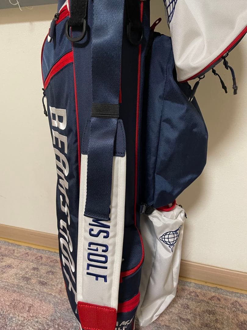 【美品】BEAMS GOLFビームスゴルフ　スタンドキャディバッグキャディバック