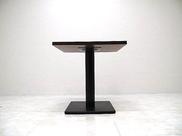 アフリカンローズウッド無垢材カフェテーブル 　1枚板サイドテーブル ブビンガ