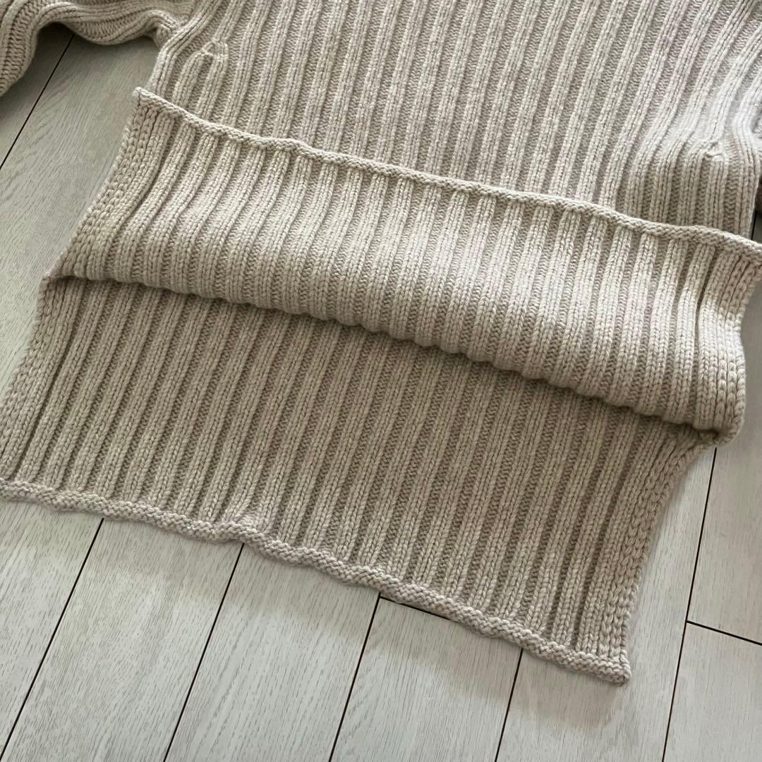 極美品✨ELBORN ラムウール ローゲージニット タートルネック
