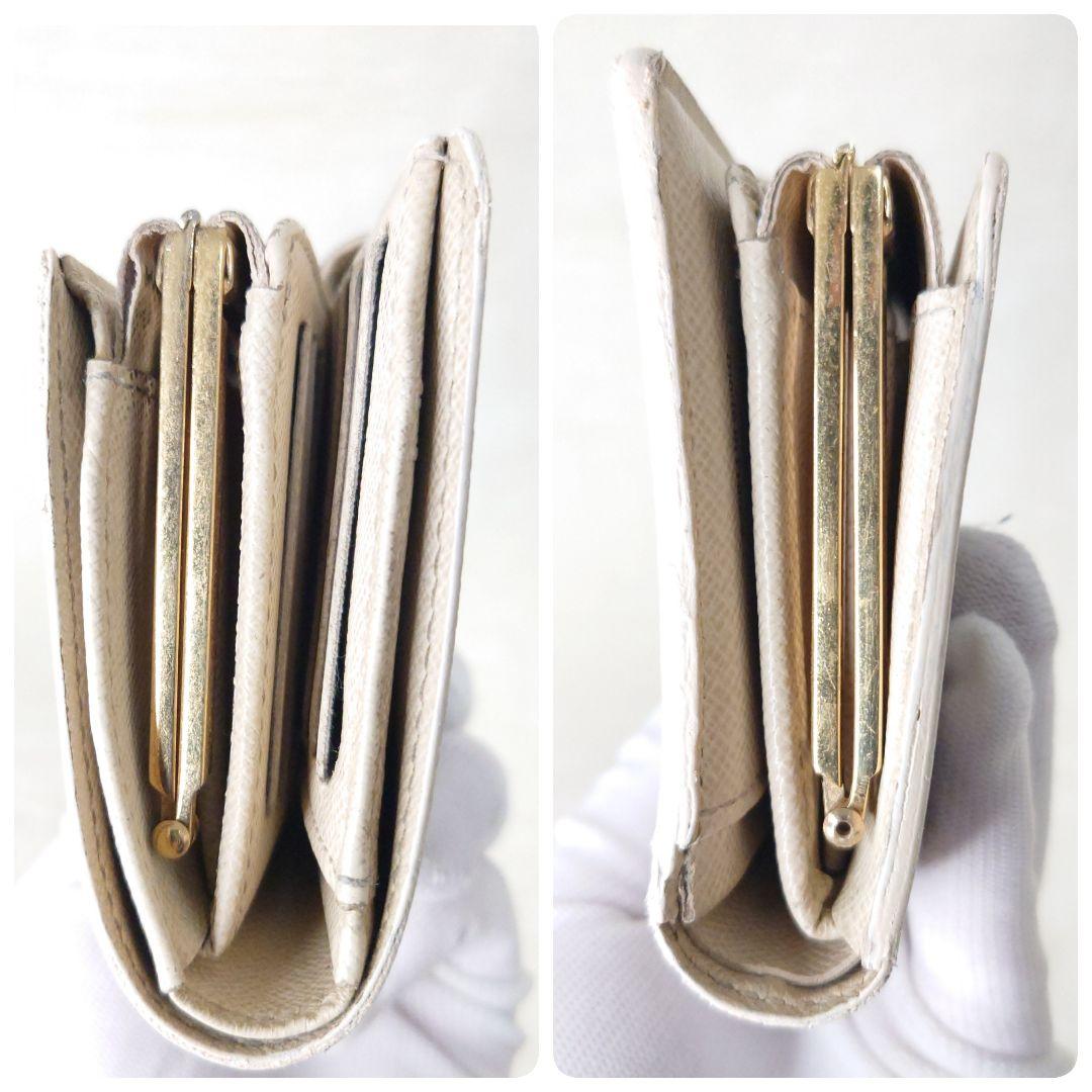 【大人気】ルイ ヴィトン がま口財布ダミエ アズール ポルトフォイユ ヴィエノワ