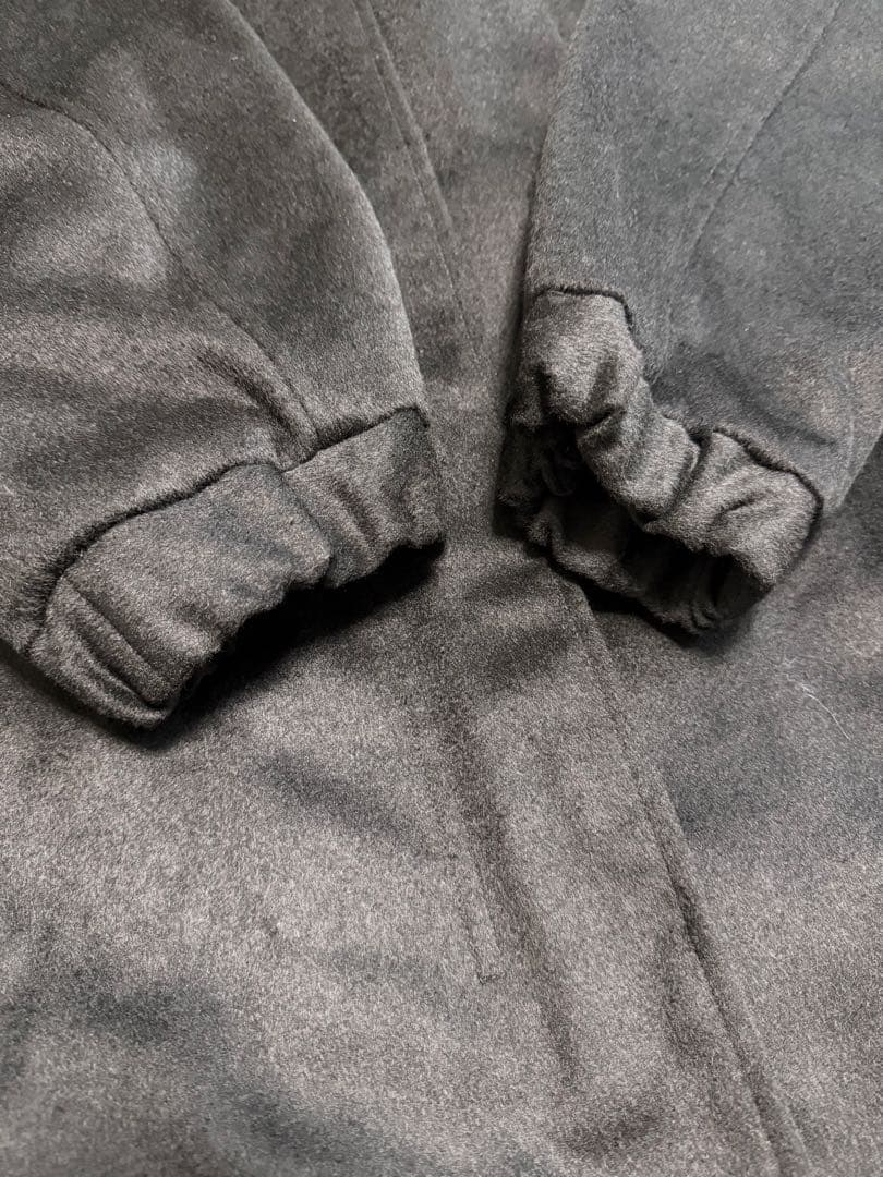 25SS ミズイロインド mizuiroind ウールスタンドカラーモッズコート