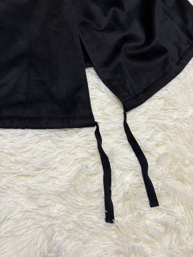 25SS ミズイロインド mizuiroind ウールスタンドカラーモッズコート