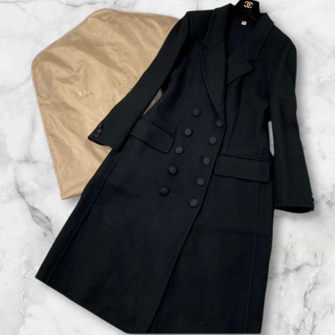 【極美品】【高級】バーバリーロンドン　チェスターコート　現行品　カシミヤ100