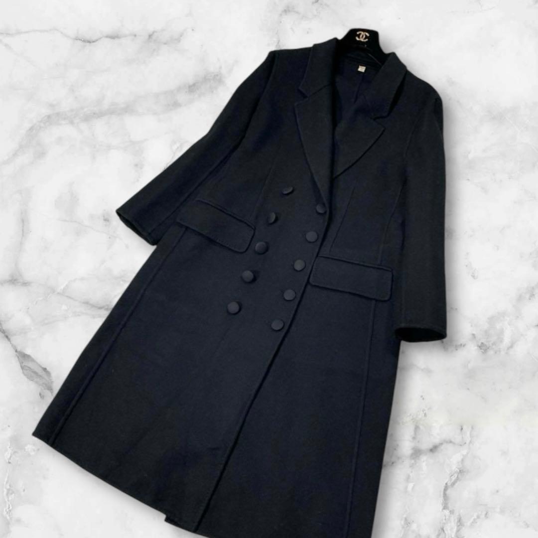 【極美品】【高級】バーバリーロンドン　チェスターコート　現行品　カシミヤ100