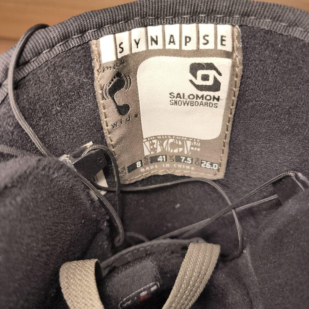 24時間以内発送　美品　サロモン　シナプスワイド　26.0 cm　スノボブーツ