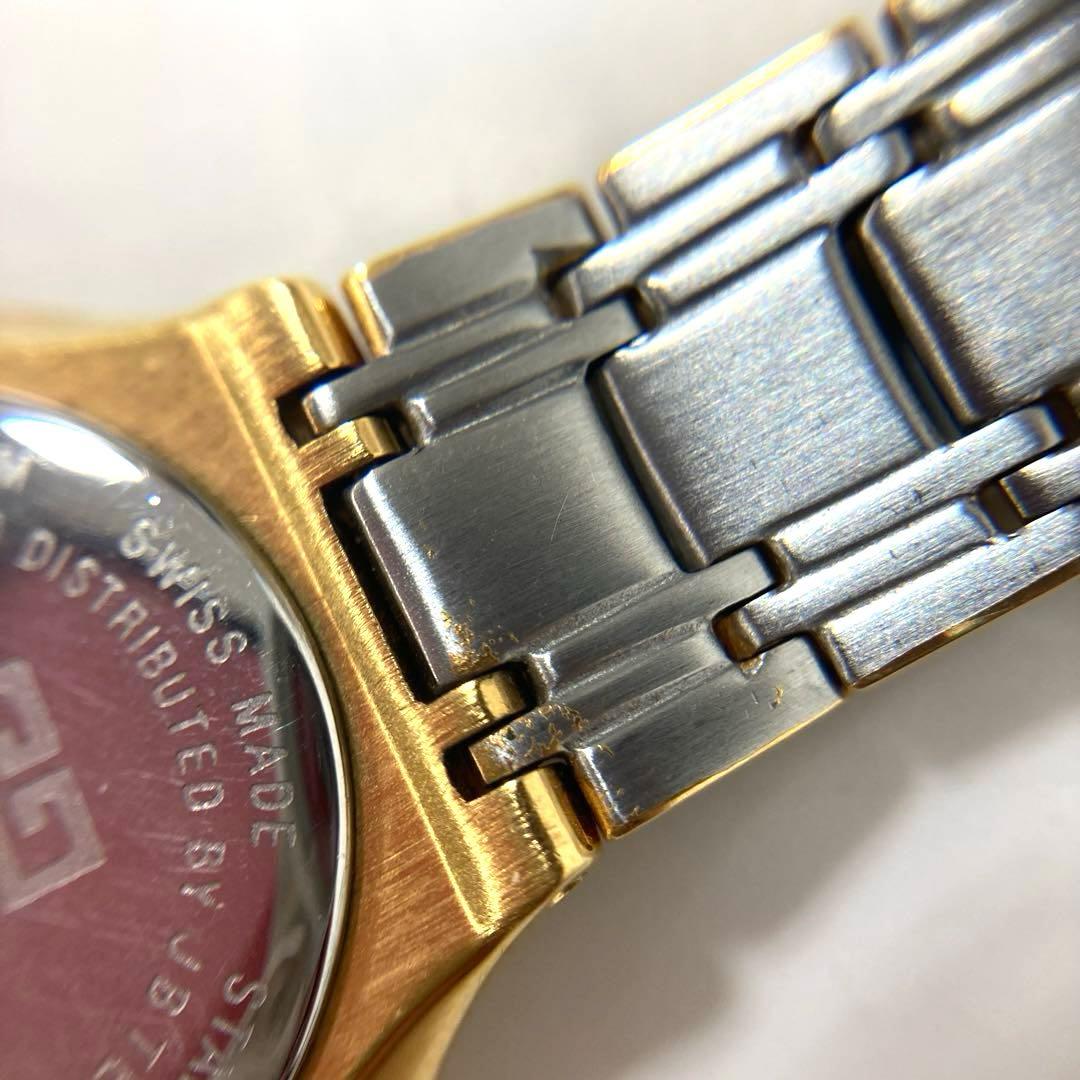 【ケース付】ジバンシィ　コンビカラー　レディースウォッチ【稼働品】