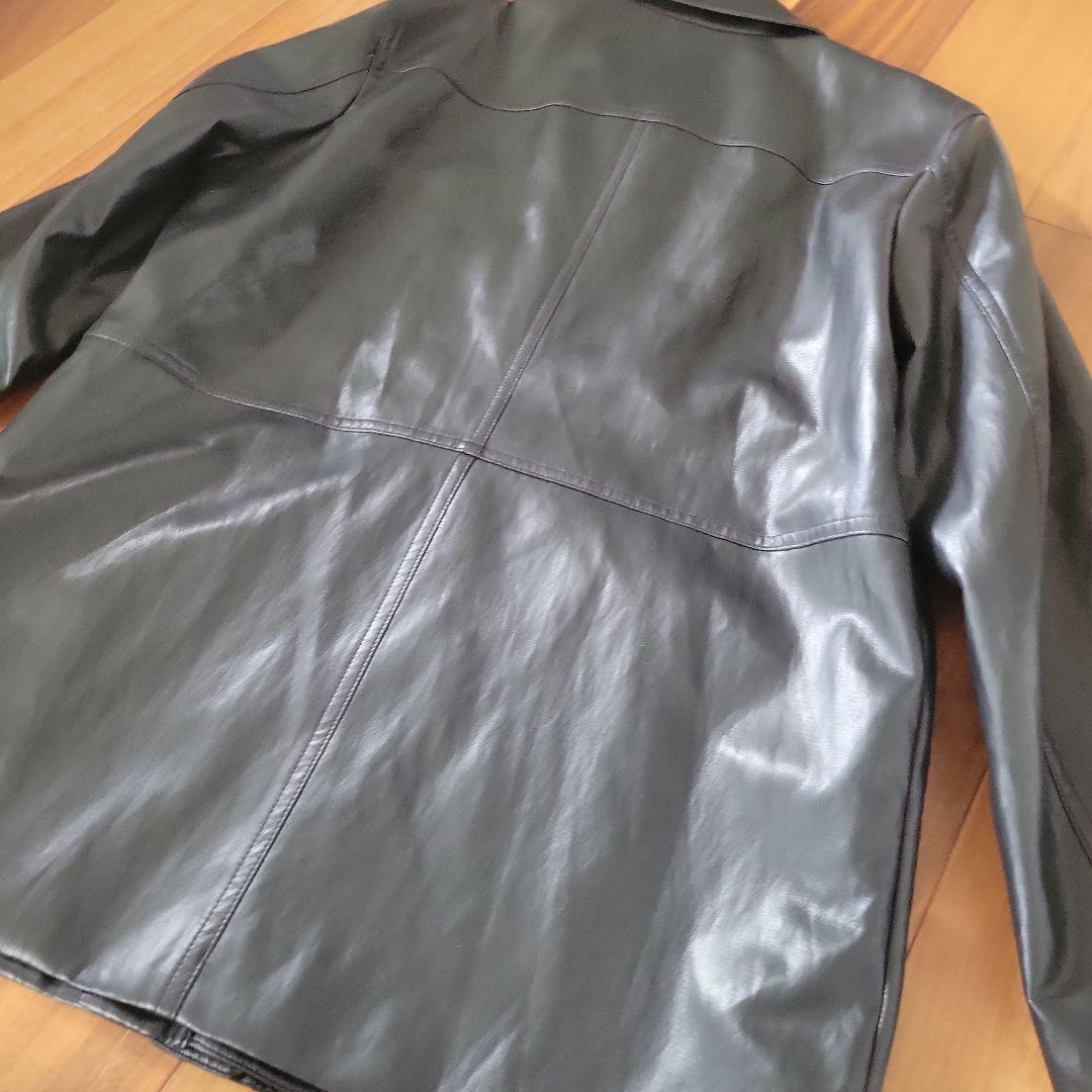 【OHOTORO 】leather midi coat オオトロ