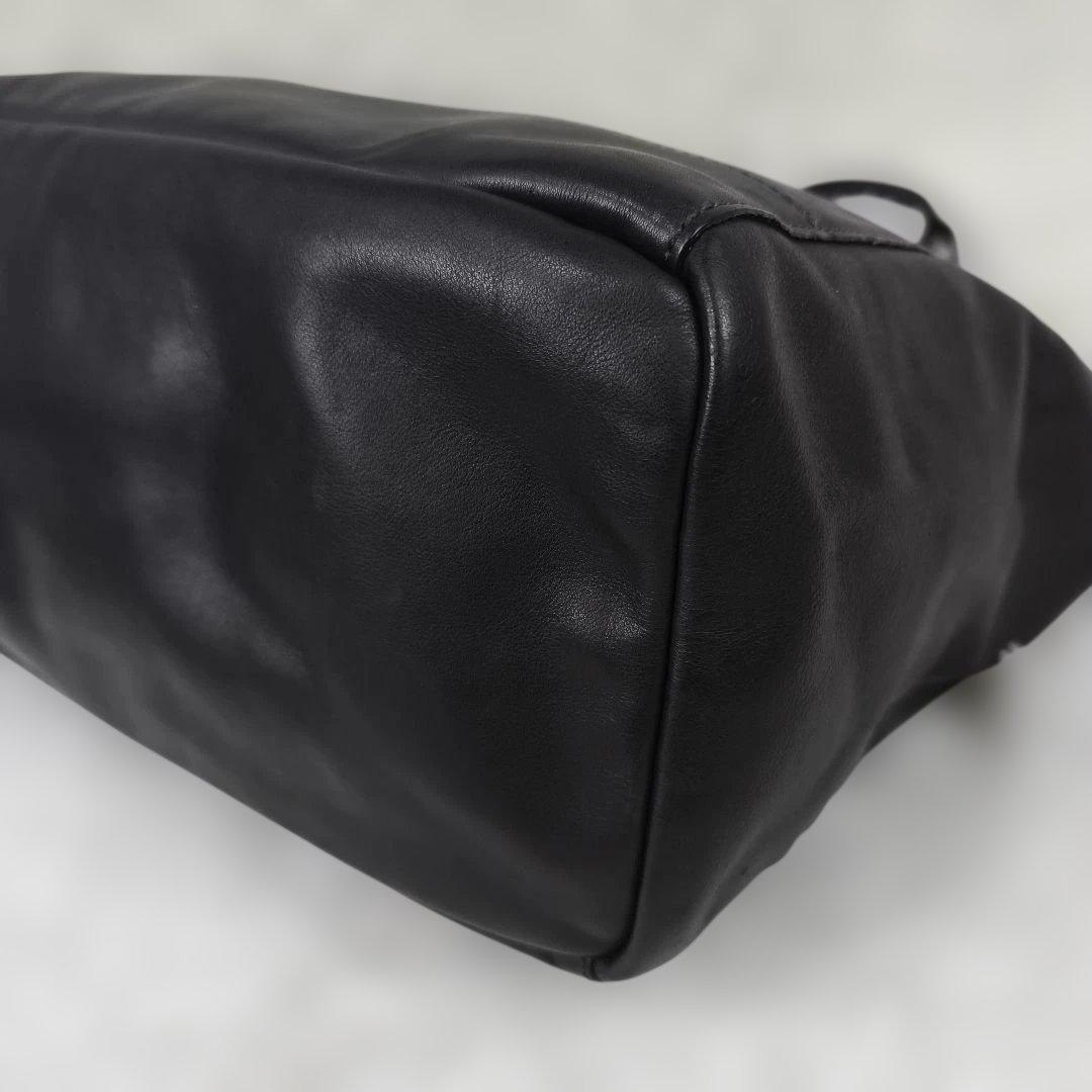 美品✨ ブルーレーベルクレストブリッジ トートバッグ レザー 肩掛け A4可 黒