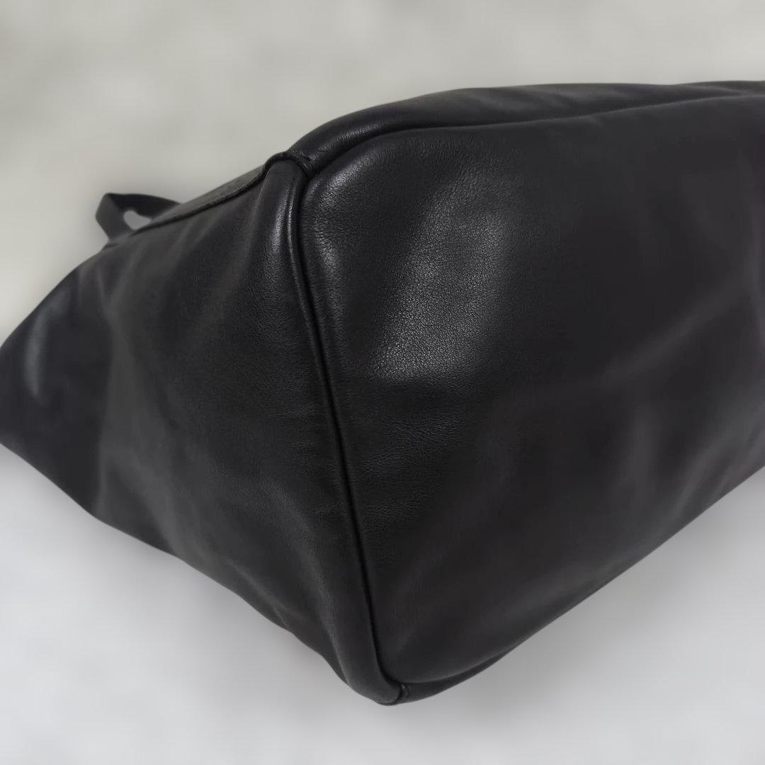 美品✨ ブルーレーベルクレストブリッジ トートバッグ レザー 肩掛け A4可 黒