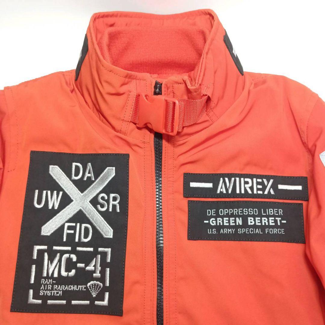 AVIREX MA-1 モデファイハロ フライトジャケット ブルゾン 美品