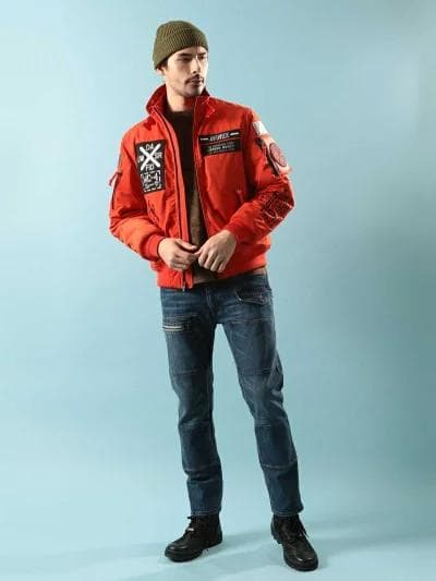 AVIREX MA-1 モデファイハロ フライトジャケット ブルゾン 美品