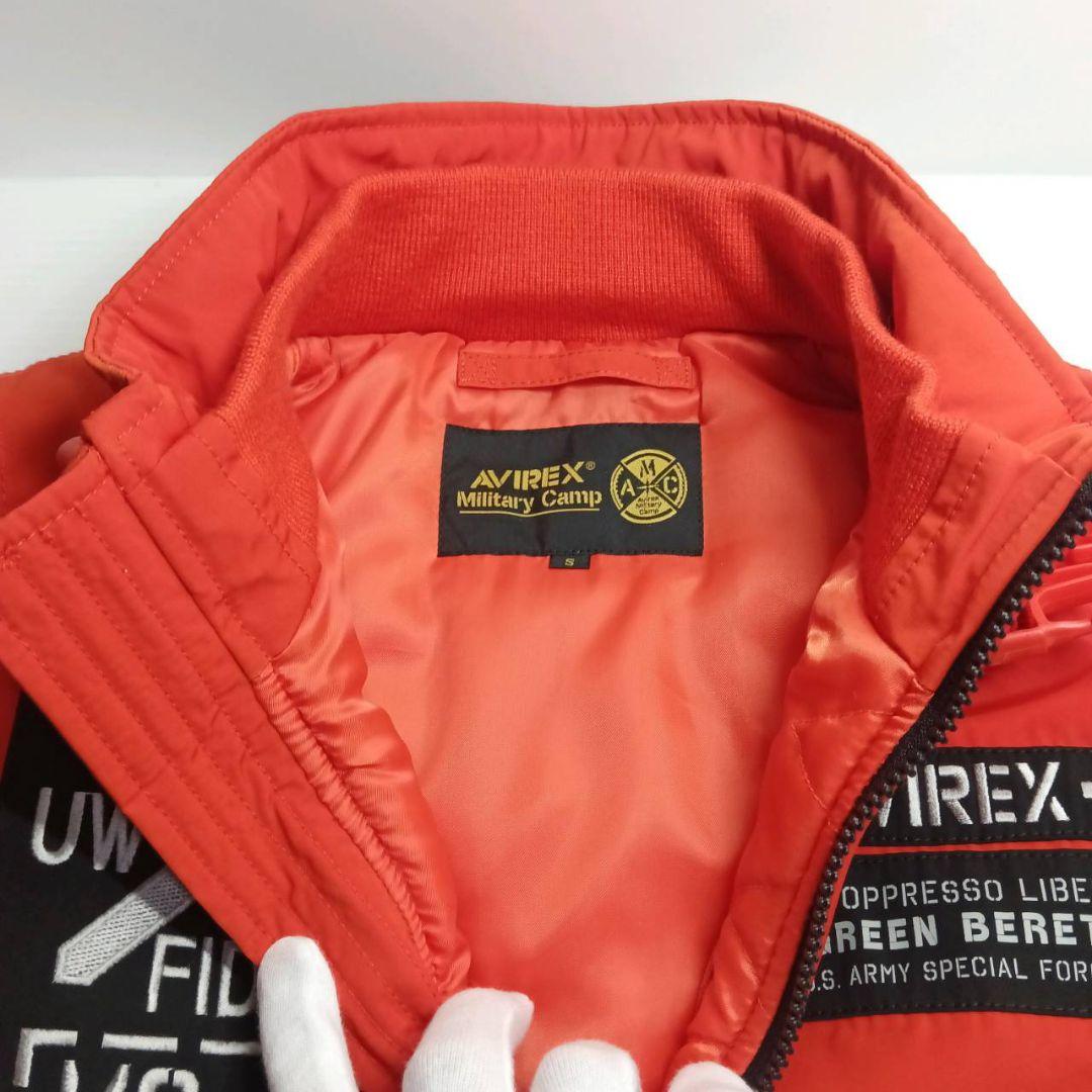 AVIREX MA-1 モデファイハロ フライトジャケット ブルゾン 美品
