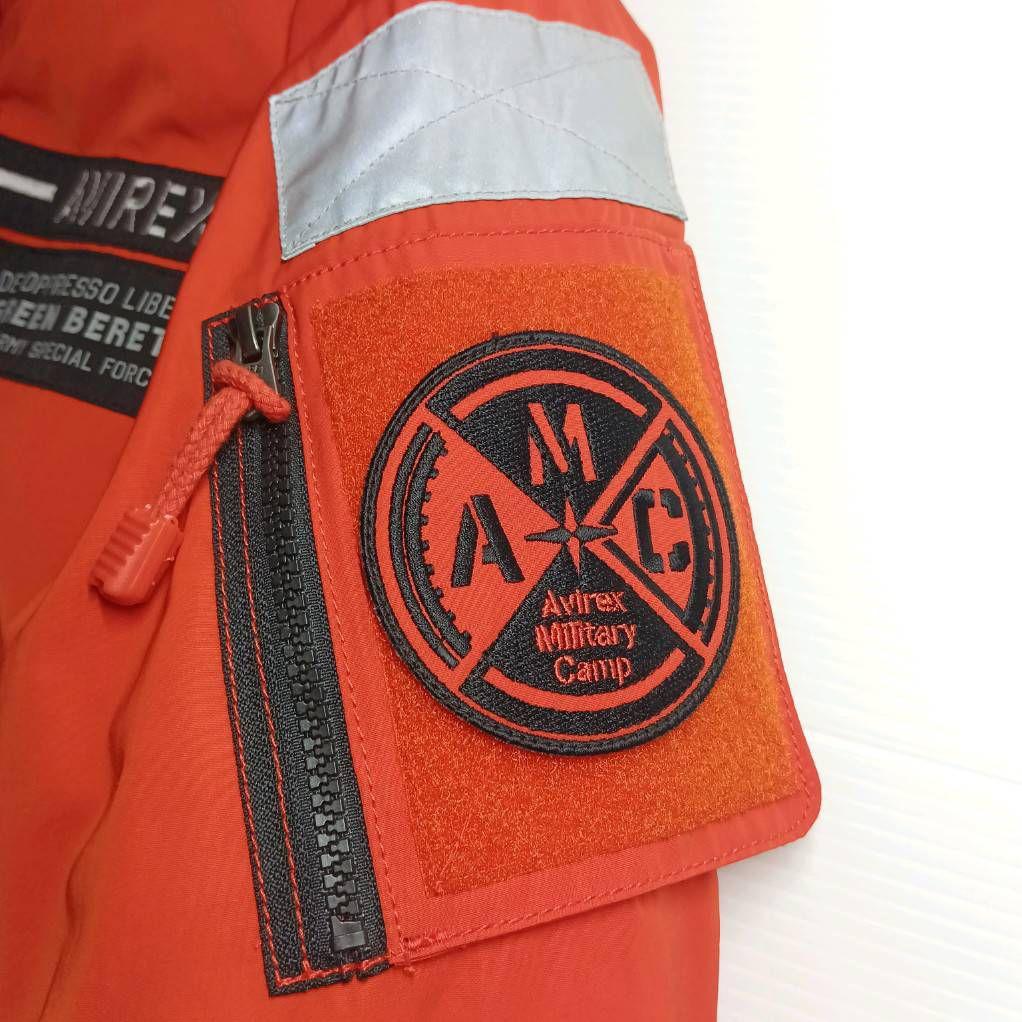 AVIREX MA-1 モデファイハロ フライトジャケット ブルゾン 美品