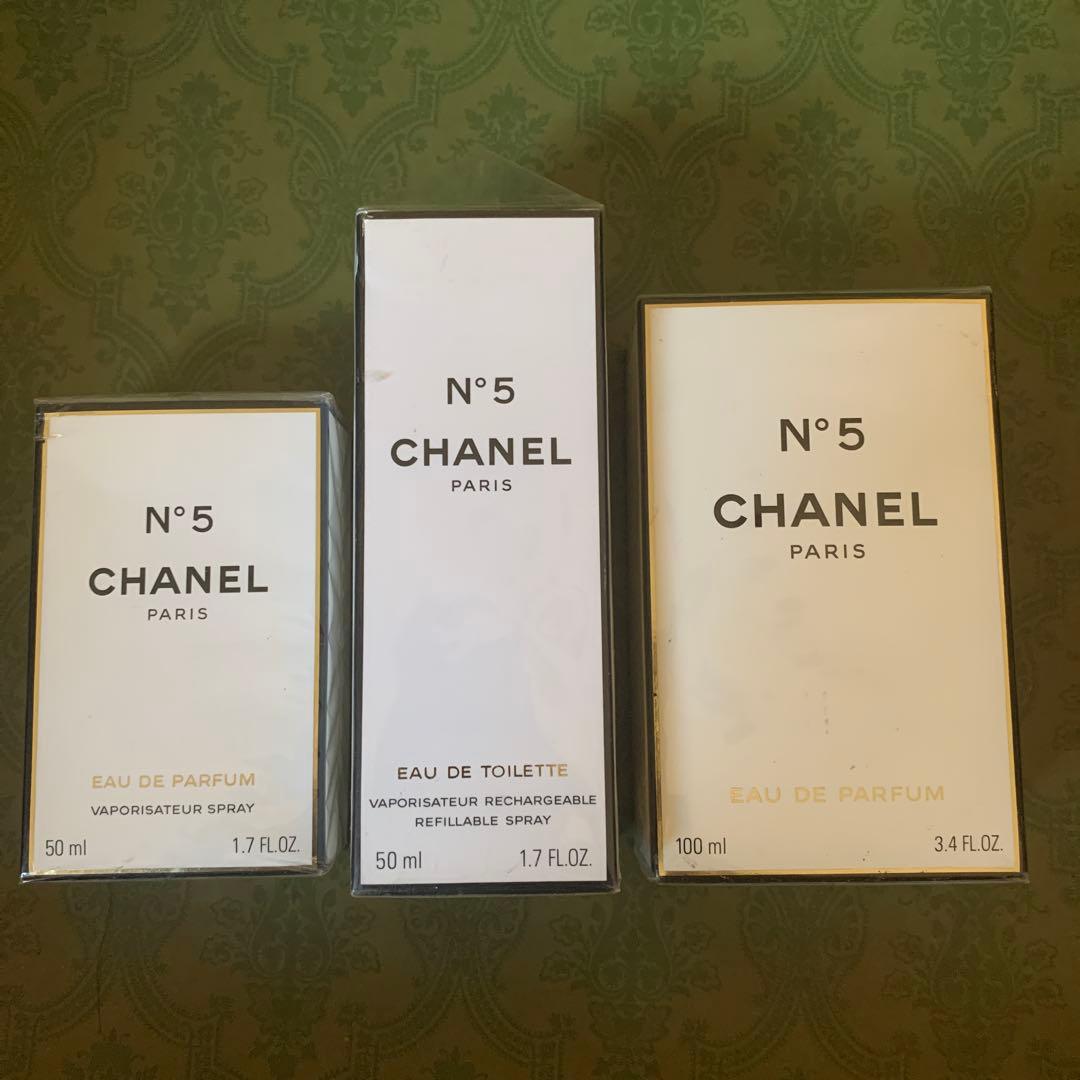 シャネル CHANEL No.5 オードゥパルファム オードトワレ 3点