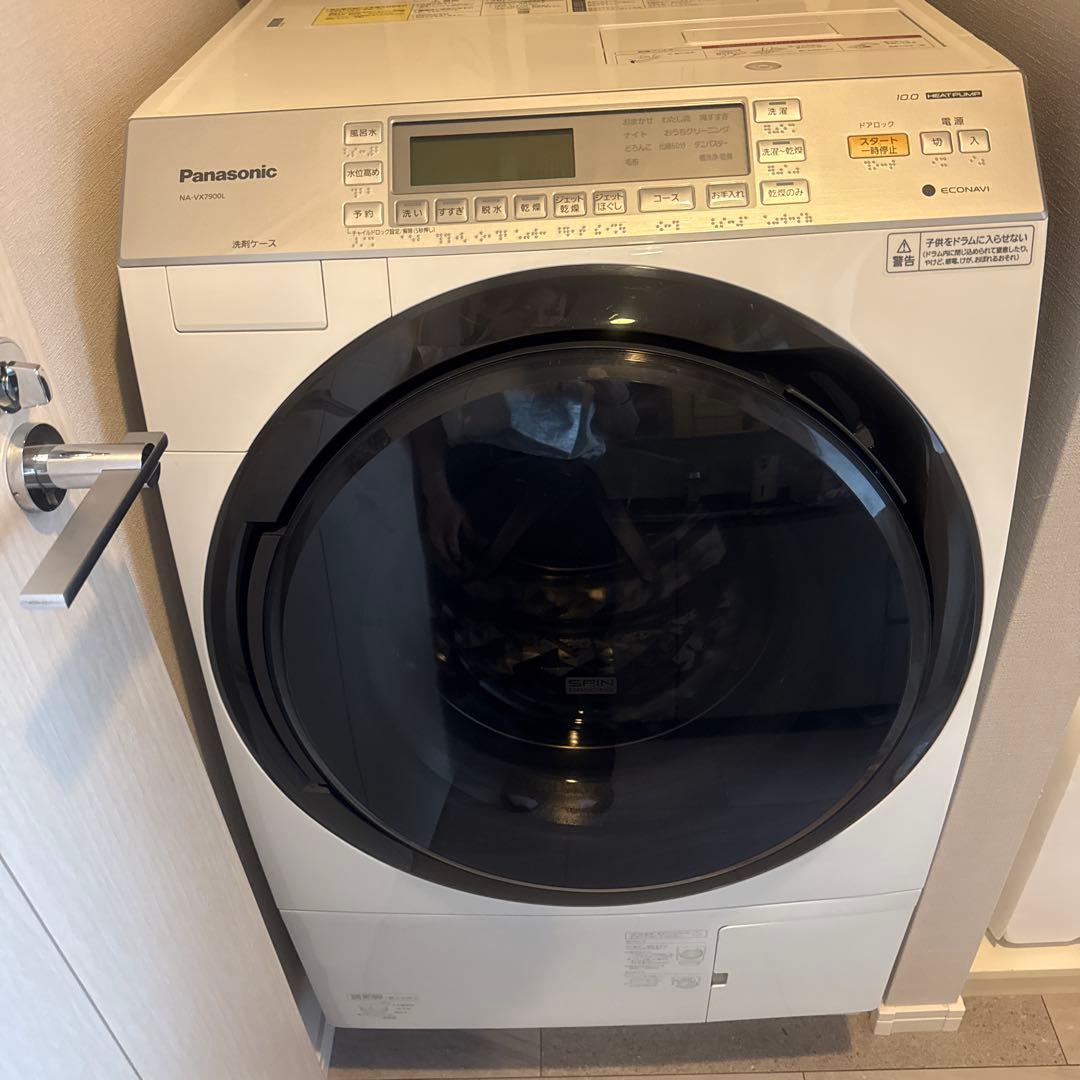 Panasonic ドラム式洗濯機 本体 NA-VX7900L 動作確認済み