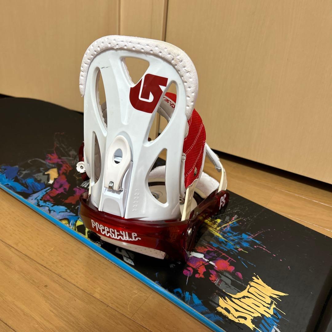 BURTON スノーボード 147㎝　バインディングM 2点セット