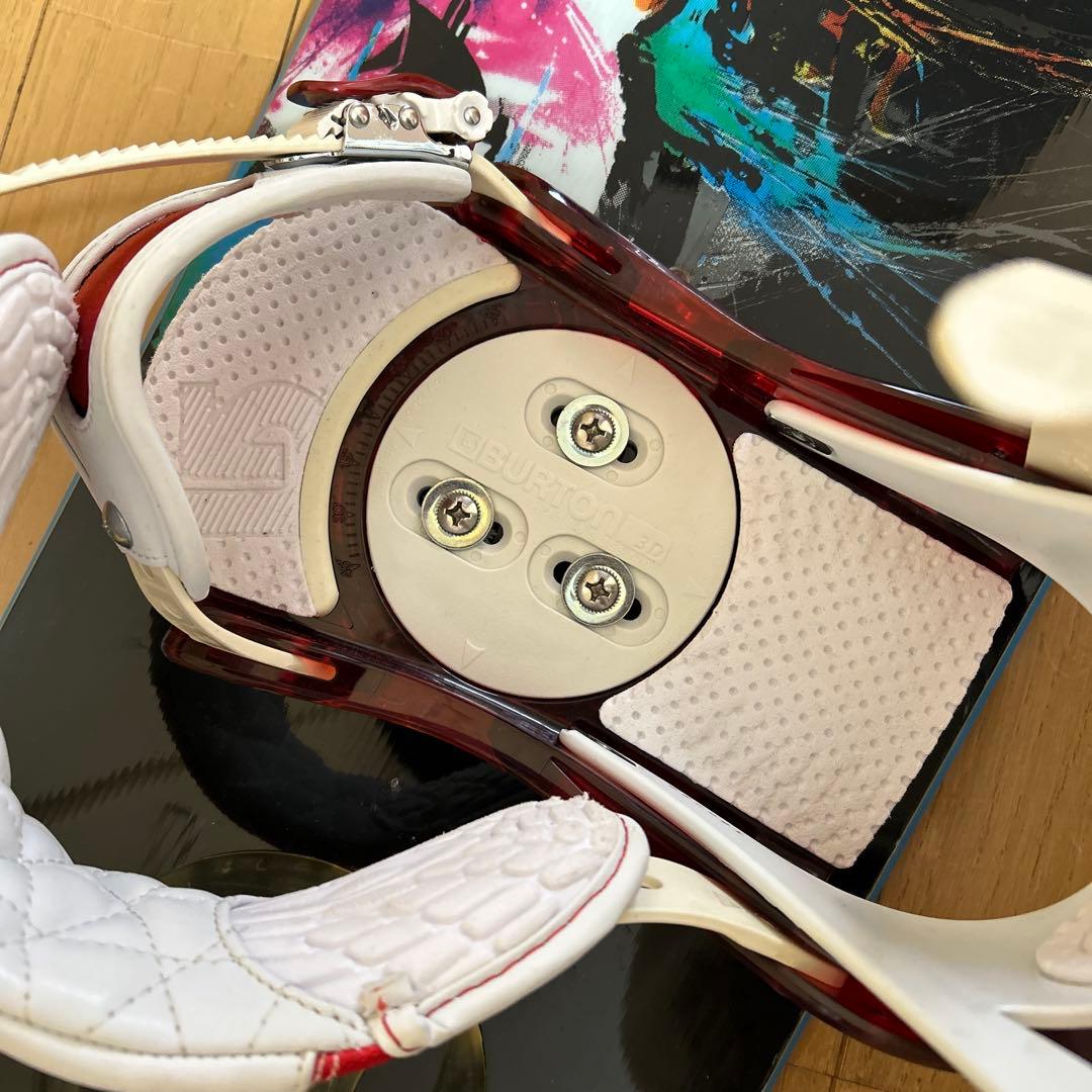 BURTON スノーボード 147㎝　バインディングM 2点セット