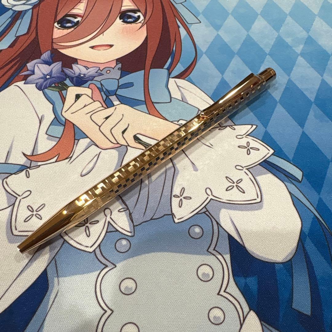 CARAN D'ACHE ボールペン エクリドール ダミエローズゴールド