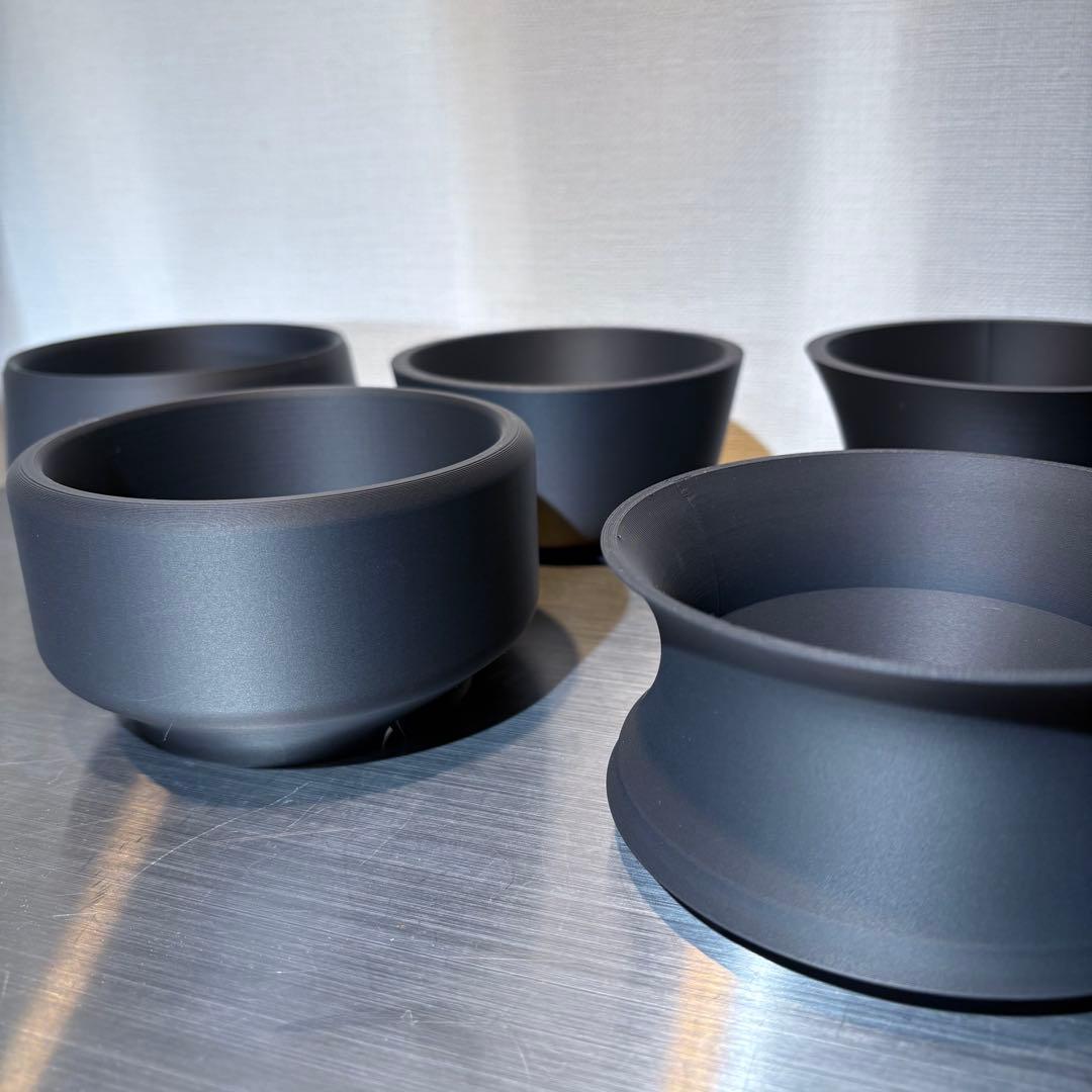 COLLECTION 02（Matte Black+）5号5点 作家鉢