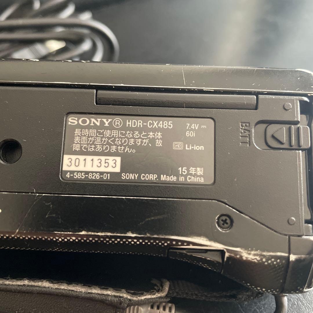 SONY HDR-CX485 ビデオカメラ ソニー 機能良好